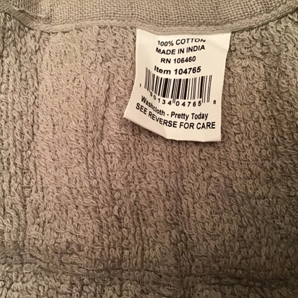 NWT Washcloth “You Look Pretty Today”